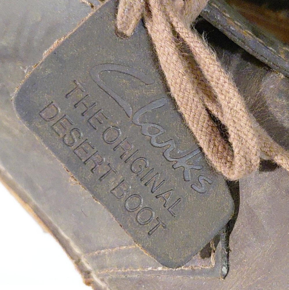 Clarks Women's Brown LEATHER Laceup Ankle Boots Size 6.5 - Picture 6 of 12